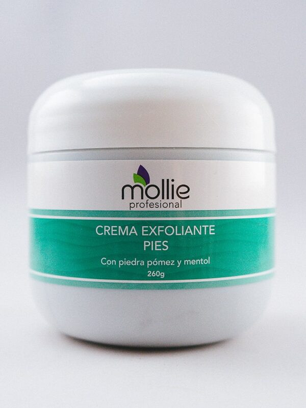 MOLLIE PROFESIONAL CREMA EXFOLIANTE PIES. 260 GR