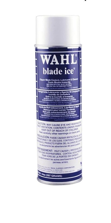 WAHL BLADE ICE REFRIGERANTE LUBRICANTE Y AGENTE DE LIMPIEZA. 14 OZ 89400