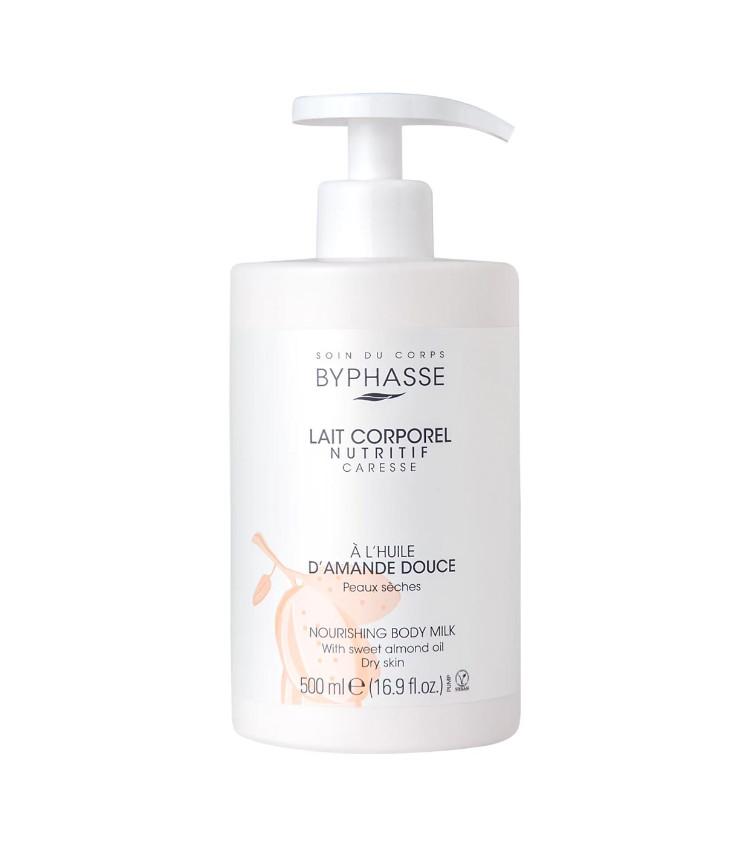 BYPHASSE LECHE CORPORAL NUTRITIVA ACEITE DE ALMENDRAS 500 ML