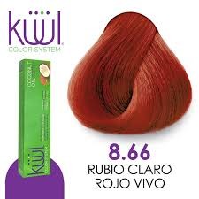 KULL FUNNY COLORS TINTE 8.66 RUBIO CLARO ROJO INTENSO 90 ML. 8.66 KU