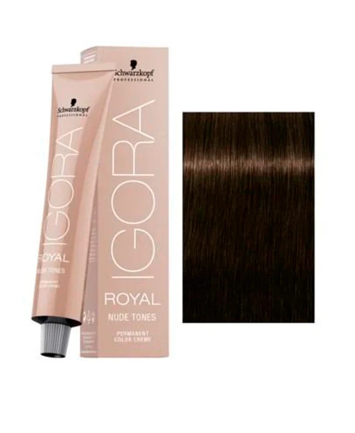 IGORA ROYAL TINTE 4-46 CASTAÑO MEDIO BEIGE CHOCOLATE, 60 GR