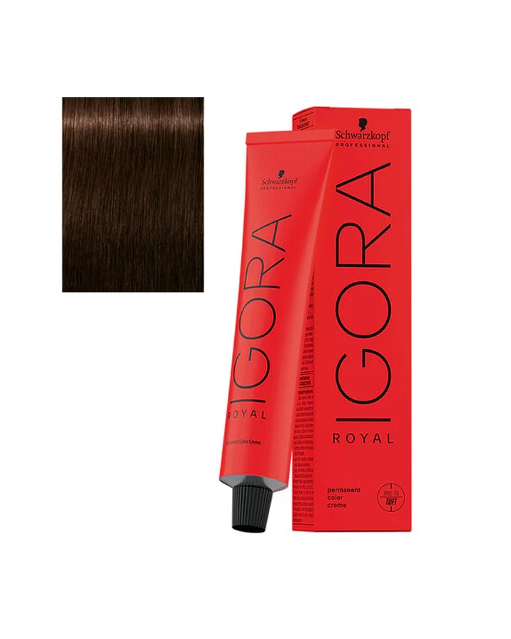 IGORA ROYAL TINTE 4-6 CASTAÑO MEDIO CHOCOLATE, 60 GR