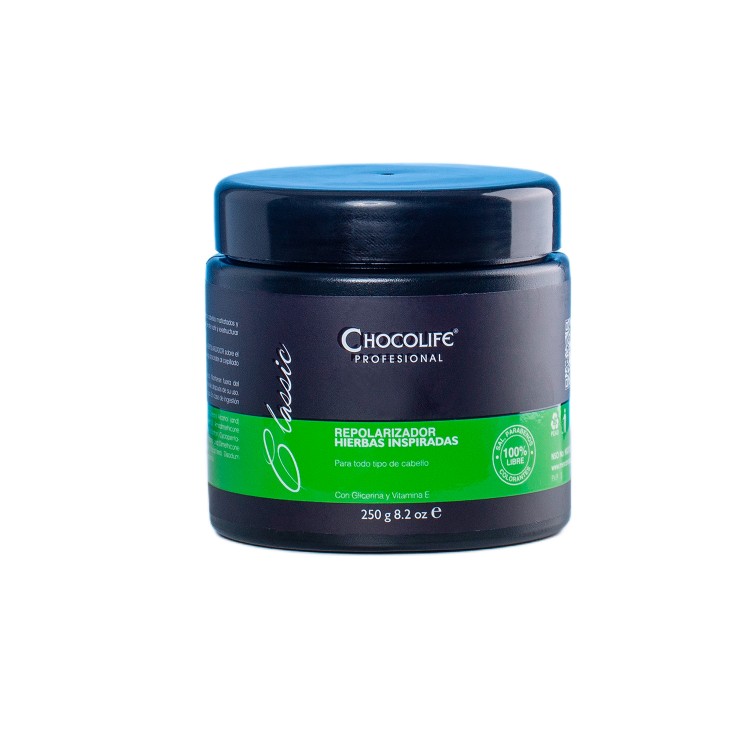 CHOCOLIFE MASCARILLA REPOLARIZADORA HIERBAS INSPIRADAS. 250ML