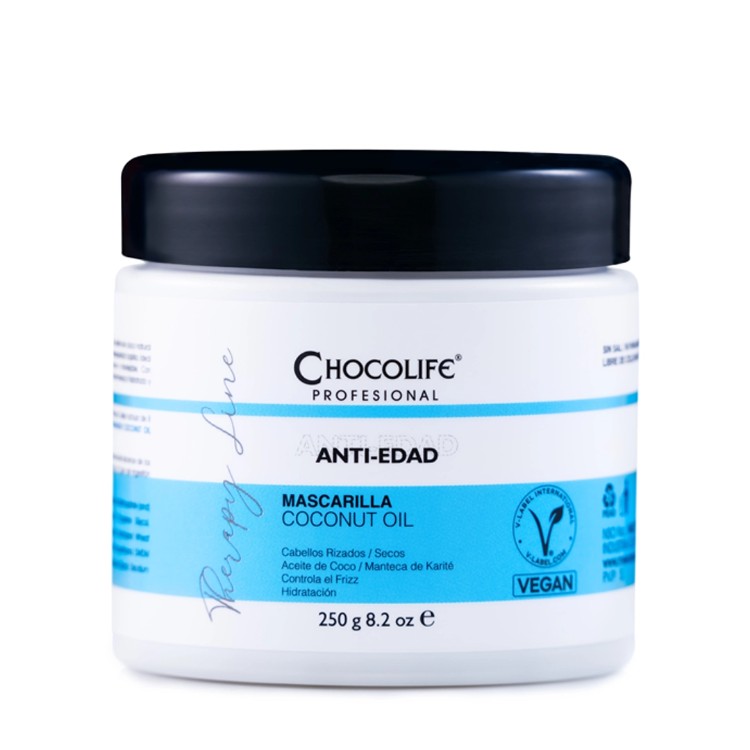 CHOCOLIFE ANTI-EDAD MASCARILLA COCONUT OIL 250 GR