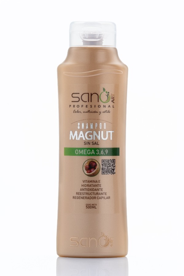 SANO PROFESIONAL SHAMPOO MAGNUT SIN SAL CON OMEGA 3,6,9