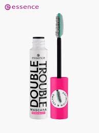 ESSENCE MASCARA DE PESTAÑAS DOUBLE TROUBLE 12ML EXTRA BLACK