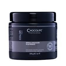 CHOCOLIFE MASCARILLA REPOLARIZADORA RUBIO PLATINADO CON ENJUAGUE 250 ML