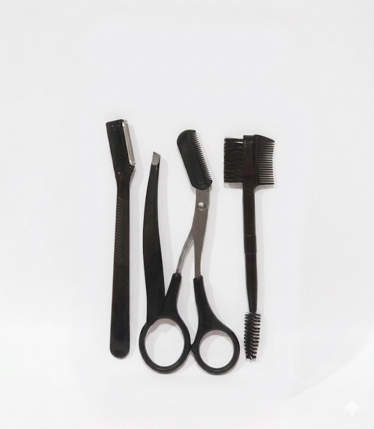 PRECIOSA SET DE CEJAS Y PESTAÑAS, PINZA DE CEJAS. KO23-244
