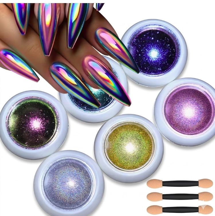 ACCESORIOS PARA UNAS / POLVOS PARA UNAS EFECTO HOLOGRAFICO