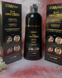 STAR HAIR SHAMPOO CUBRE CANAS 3 EN 1 400ML VA166