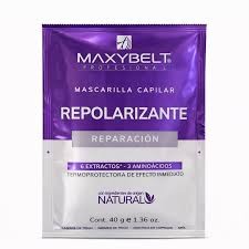 MAXYBELT MASCARILLA CAPILAR REPOLARIZANTE TERMOPROTECTORA EN SACHET 40g
