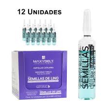 MAXYBELT AMPOLLAS SEMILLA DE LINO CELESTE 10ML