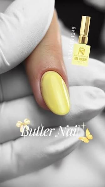 MASTER NAIL ESMALTE SEMI PERMANENTE AMARILLO MANTEQUILLA 15ML