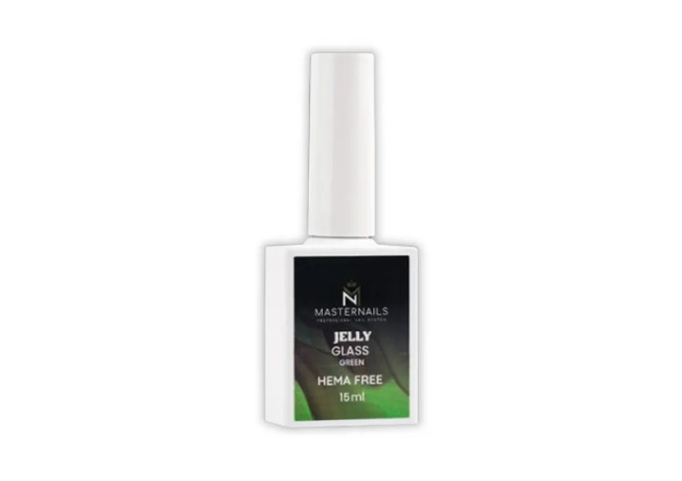 MASTER NAILS JELLY GLASS GREEN VITRAL15ml