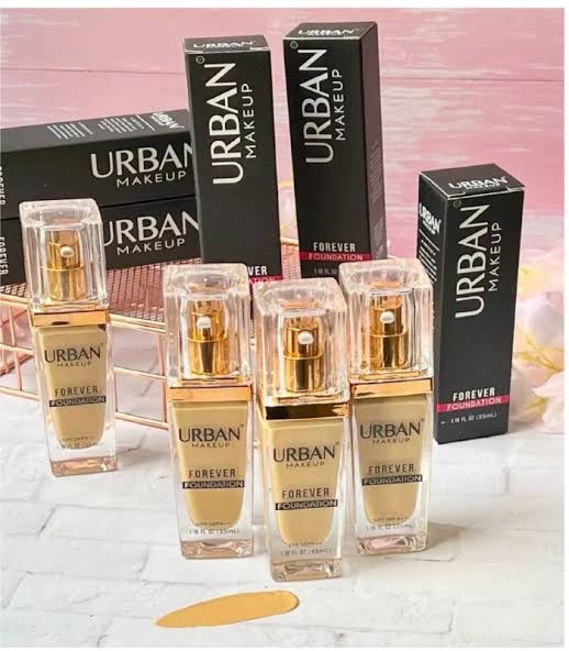 URBAN MAKEUP BASE LIQUIDA NO.2 VIDRIO 35ML. MT398-2