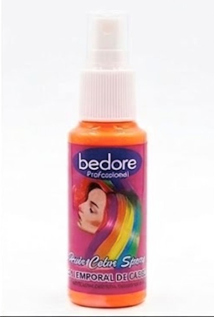 BEDORE LACA TEMPORAL PARA CABELLO NARANJA NEON