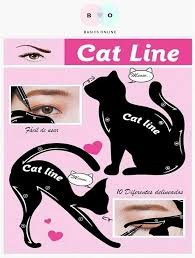 CAT LINE PLANTILLA DE DELINEADO DE OJOS 3856