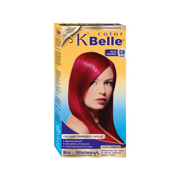 KABEL C6 TINTE ROJO INTENSO 6-66 120 GR.