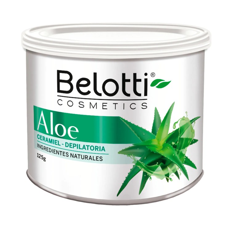 BELOTTI CERAMIEL DEPILATORIA ALOE. 125 G.